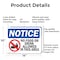 Signmission No Food Or Drink Allowed In This Area, 14 in W x Rectangle, Aluminum OS-2PACK-NS-A-1014-L-14575 - alternate 6